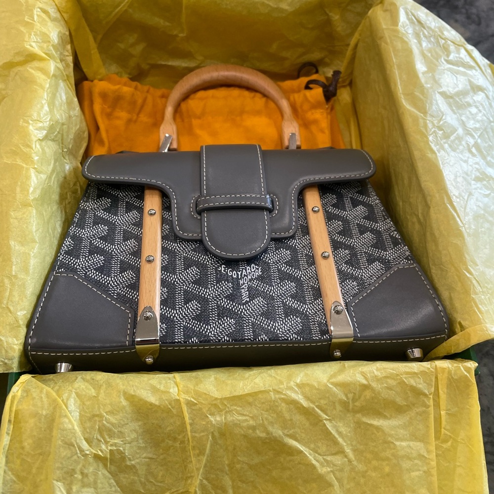 RARE **SOLD**Goyard Saigon Structure Mini Tote NWOT